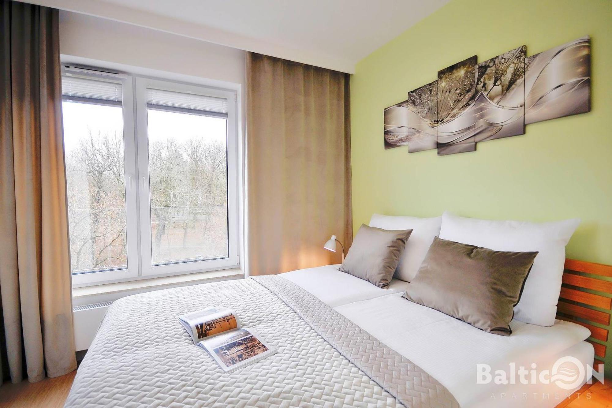 Apartamenty Balticon Nadmorskie Tarasy 코워브제크 객실 사진