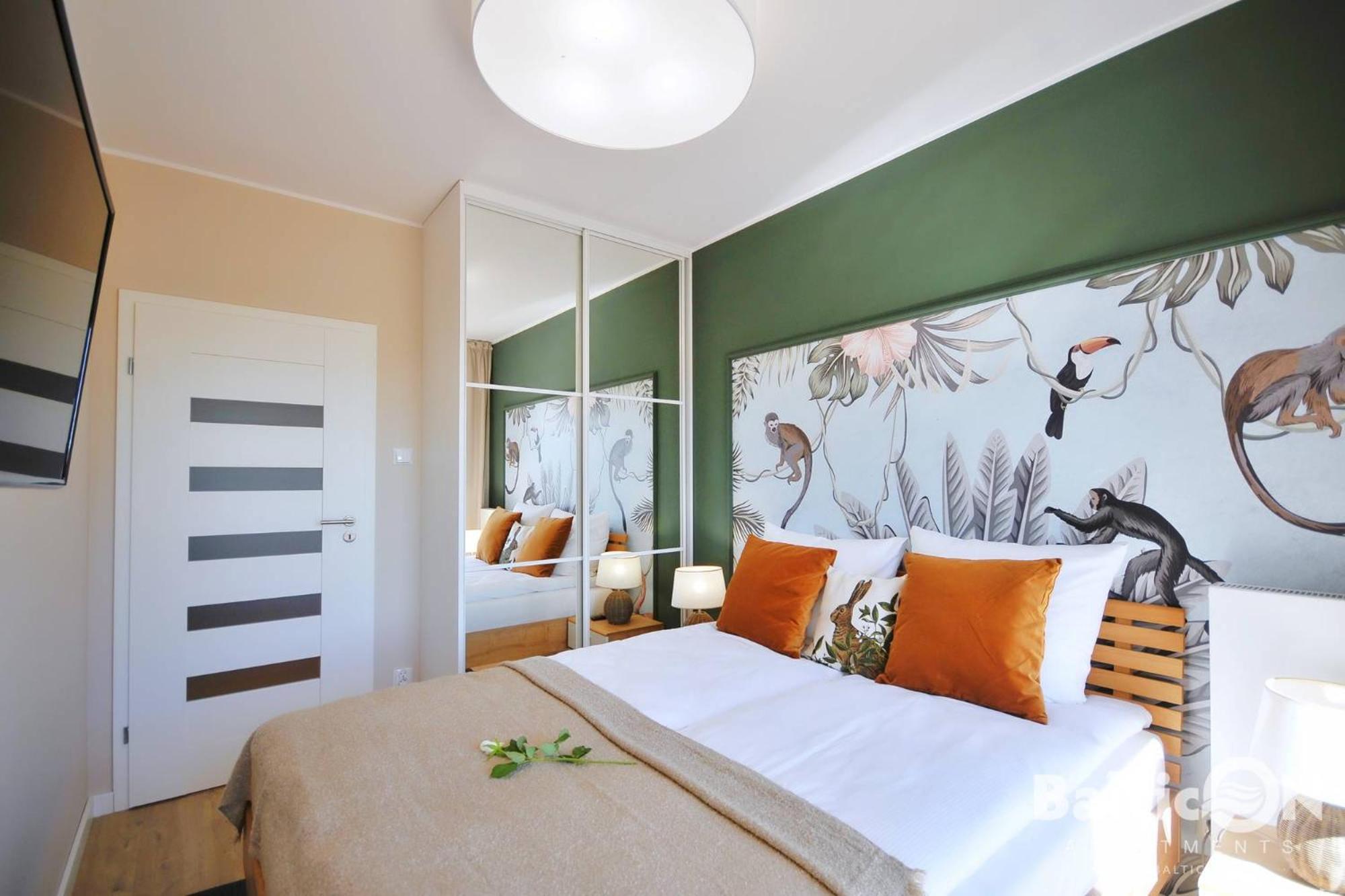 Apartamenty Balticon Nadmorskie Tarasy 코워브제크 객실 사진