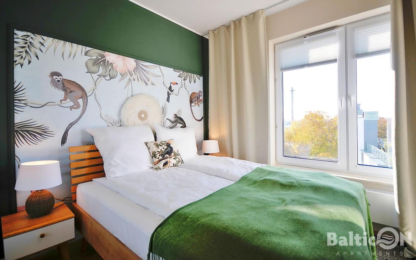 Apartamenty Balticon Nadmorskie Tarasy 코워브제크 객실 사진