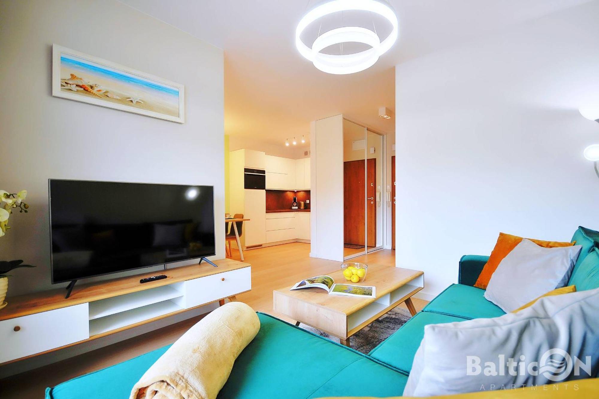 Apartamenty Balticon Nadmorskie Tarasy 코워브제크 객실 사진